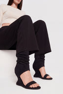 Cutout Ankle Wedges