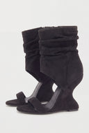 Cutout Ankle Wedges