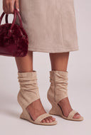 Cutout Ankle Wedges