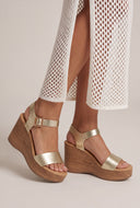 Ankle Strap Platform Wedges