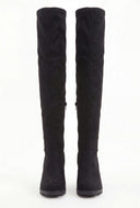 Chunky Heel Over The Knee Boots