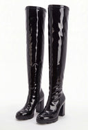 Chunky Heel Over The Knee Boots