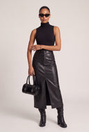 Scrunch Knee-High Block Heel Boots