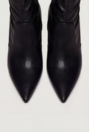 Pointed Toe Knee-High Boots