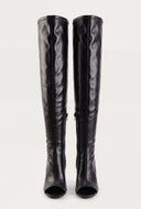 Open Toe Thigh High Boots