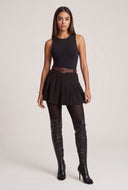 Open Toe Thigh High Boots