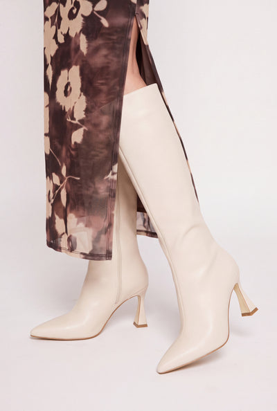 Loretta Spool Heel Boots
