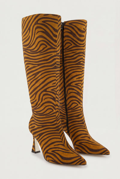 Loretta Spool Heel Boots
