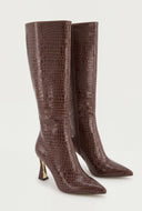Loretta Spool Heel Boots