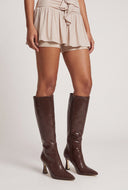 Loretta Spool Heel Boots