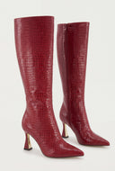 Loretta Spool Heel Boots