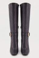 Knee High Buckle Boots