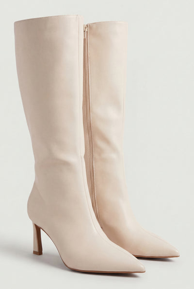 Zip Stiletto High Heel Boots