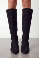 Zip Stiletto High Heel Boots