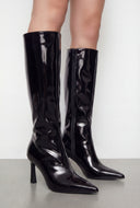 Zip Stiletto High Heel Boots