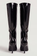 Zip Stiletto High Heel Boots