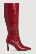 Zip Stiletto High Heel Boots