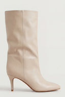 Mid-Calf Pointed Toe Stiletto Boots