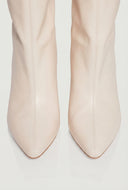 Mid-Calf Pointed Toe Stiletto Boots