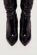 Thigh-High Pointed Toe Stiletto Boots