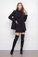 Thigh-High Pointed Toe Stiletto Boots