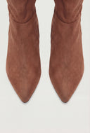 Amaya Kitten Heel Over the Knee Boots