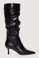 Sarah Knee-High Stiletto Slouch Boots