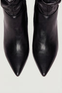 Sarah Knee-High Stiletto Slouch Boots