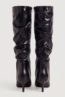 Sarah Knee-High Stiletto Slouch Boots