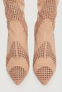 Thigh-High Cutout Stiletto Boots