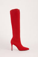 Brylee Knee-High Stiletto Sock Boots