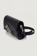 Geometric Flap Toggle Crossbody Bag
