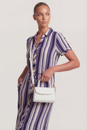 Quilted Top Handle Crossbody Bag