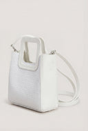 Woven Detail Convertible Handbag