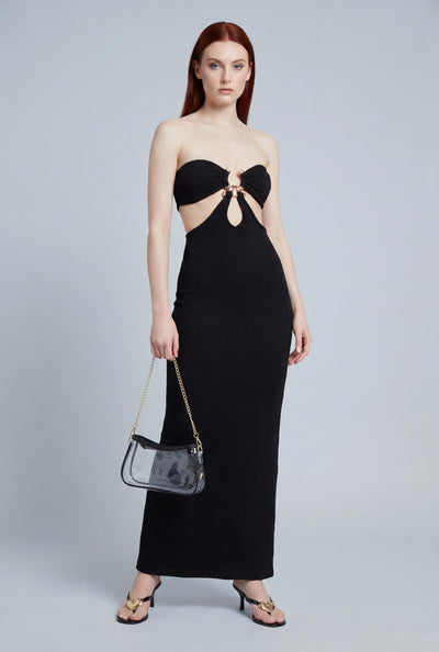 Chain Strap Clear Shoulder Bag