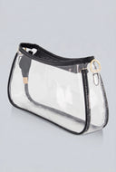 Chain Strap Clear Shoulder Bag