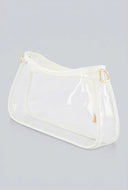 Chain Strap Clear Shoulder Bag