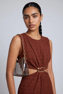 Chain Strap Clear Shoulder Bag