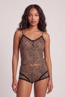 Leopard Print Pajama Cami Set