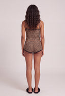 Leopard Print Pajama Cami Set