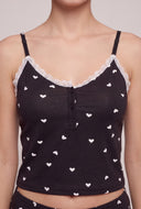 Heart Pajama Cami Set