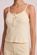 Waffle Knit Pajama Cami and Shorts Set