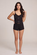Glam Bow Shorts Pajama Set