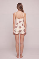 Glam Cow Shorts Pajama Set