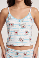 Koala Shorts Pajama Set