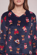 Teddy Velour Pajama Pants Set