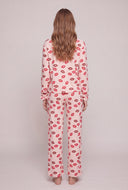 Lip Print Pajama Pants Set