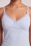 Lace Trim Pajama Set