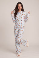 Teddy Bear Thermal Pajama Set
