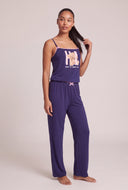 Hi Teddy Bear Graphic Pajama Set